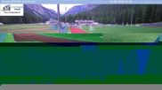 Archived webcam image showing Cortina: Nordic Center Fiames on 18 Aug 2026 at 10:55