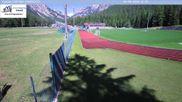 Archived webcam image showing Cortina: Nordic Center Fiames on 4 Sep 2026 at 12:58