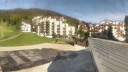 Archived webcam image showing Tourism Office La Tania on 8 May 2026 at 08:25
