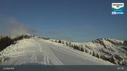 Archiviertes Webcam Bild: Großarl: Bergstation 6er Sesselbahn Harbach am 17.04.2026 um 07:00 Uhr