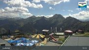 Archiviertes Webcam Bild: Großarl: Bergstation 6er Sesselbahn Harbach am 12.07.2026 um 15:03 Uhr