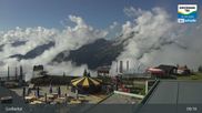 Archiviertes Webcam Bild: Großarl: Bergstation 6er Sesselbahn Harbach am 08.08.2026 um 09:20 Uhr
