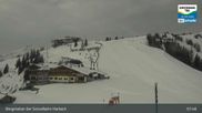 Archived webcam image showing Mountain view from the Kreuzkogel (1880m) on 24 Mar 2026 at 08:19