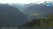 Archived webcam image showing Mountain view from the Kreuzkogel (1880m) on 7 Jun 2026 at 07:30