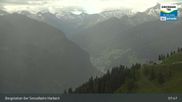 Archived webcam image showing Mountain view from the Kreuzkogel (1880m) on 7 Jun 2026 at 08:30