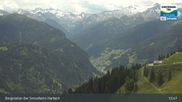 Archived webcam image showing Mountain view from the Kreuzkogel (1880m) on 7 Jun 2026 at 13:30