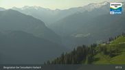 Archived webcam image showing Mountain view from the Kreuzkogel (1880m) on 22 Jun 2026 at 07:31