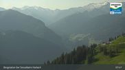 Archived webcam image showing Mountain view from the Kreuzkogel (1880m) on 22 Jun 2026 at 08:31
