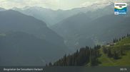 Archived webcam image showing Mountain view from the Kreuzkogel (1880m) on 22 Jun 2026 at 09:31