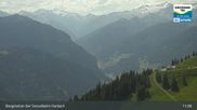 Archived webcam image showing Mountain view from the Kreuzkogel (1880m) on 22 Jun 2026 at 11:31