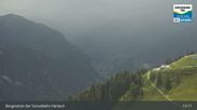 Archived webcam image showing Mountain view from the Kreuzkogel (1880m) on 5 Sep 2026 at 13:00