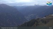 Archived webcam image showing Mountain view from the Kreuzkogel (1880m) on 31 Oct 2026 at 01:55