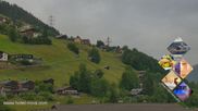 Archived webcam image showing Silvretta Montafon valley run on 12 Jun 2026 at 07:02