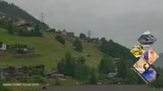 Archived webcam image showing Silvretta Montafon valley run on 12 Jun 2026 at 10:02