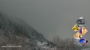 Archived webcam image showing Valülla mountain on 15 Mar 2026 at 08:52