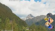 Archiviertes Webcam Bild: Gaschurn: Hausberg Valülla am 28.05.2026 um 18:43 Uhr