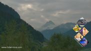 Archived webcam image showing Valülla mountain on 6 Aug 2026 at 08:37