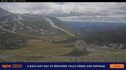 Archived webcam image showing Perisher: Blue Cow on 13 Apr 2026 at 02:19