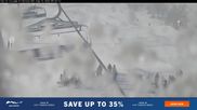 Archived webcam image showing Perisher - Village 8 Express on 10 Aug 2026 at 00:26