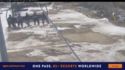 Archived webcam image showing Perisher - Village 8 Express on 24 Sep 2026 at 00:29