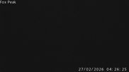 Archived webcam image showing Fox Peak base station at the Meadow Tow on 26 Feb 2026 at 16:13