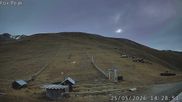 Archived webcam image showing Fox Peak base station at the Meadow Tow on 25 May 2026 at 04:57