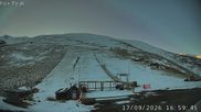 Archived webcam image showing Fox Peak base station at the Meadow Tow on 17 Sep 2026 at 07:02