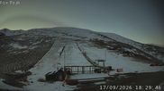 Archived webcam image showing Fox Peak base station at the Meadow Tow on 17 Sep 2026 at 08:02