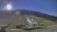 Archived webcam image showing Fox Peak base station at the Meadow Tow on 18 Oct 2026 at 07:40