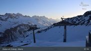 Archived webcam image showing Stuben: Albona (Ski Arlberg) on 8 Apr 2026 at 07:49