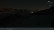 Archived webcam image showing Stuben: Albona (Ski Arlberg) on 8 Apr 2026 at 03:49