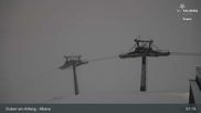 Archived webcam image showing Stuben: Albona (Ski Arlberg) on 1 Apr 2026 at 01:39