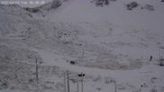 Archived webcam image showing Mt. Olympus ski resort on 20 Apr 2026 at 04:03