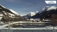 Archived webcam image showing Sport center Klosters on 26 Feb 2026 at 15:36