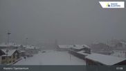 Archived webcam image showing Sport center Klosters on 26 Mar 2026 at 07:55