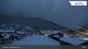 Archived webcam image showing Sport center Klosters on 26 Mar 2026 at 19:55