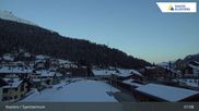 Archived webcam image showing Sport center Klosters on 2 Apr 2026 at 07:06