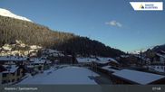 Archived webcam image showing Sport center Klosters on 2 Apr 2026 at 08:06