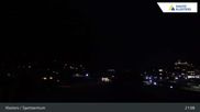 Archived webcam image showing Sport center Klosters on 2 Apr 2026 at 21:06