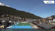 Archived webcam image showing Sport center Klosters on 9 Apr 2026 at 11:04