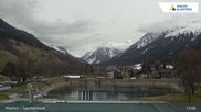 Archiviertes Webcam Bild: Sportzentrum Klosters am 12.04.2026 um 13:29 Uhr