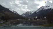 Archived webcam image showing Sport center Klosters on 13 Apr 2026 at 09:48