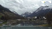Archiviertes Webcam Bild: Sportzentrum Klosters am 13.04.2026 um 11:42 Uhr