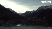 Archived webcam image showing Sport center Klosters on 17 Apr 2026 at 07:33