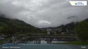 Archived webcam image showing Sport center Klosters on 14 May 2026 at 09:07