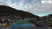 Archiviertes Webcam Bild: Sportzentrum Klosters am 18.05.2026 um 08:25 Uhr