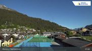 Archiviertes Webcam Bild: Sportzentrum Klosters am 23.05.2026 um 08:27 Uhr