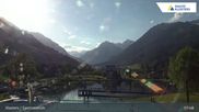 Archiviertes Webcam Bild: Sportzentrum Klosters am 28.05.2026 um 08:44 Uhr