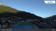 Archived webcam image showing Sport center Klosters on 29 May 2026 at 07:37