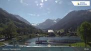 Archived webcam image showing Sport center Klosters on 29 May 2026 at 09:37